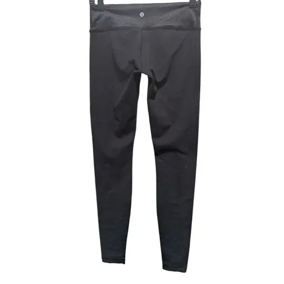 LULULEMON ATHLETICA Wunder Under Tight (Brushed) Luon 28' Size 6 - Picture 5 of 5